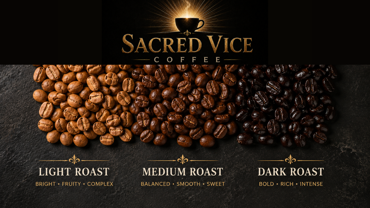 Light vs Medium vs Dark Roast Coffee: What's the Difference? A Complete Guide to Choosing Your Perfect Coffee