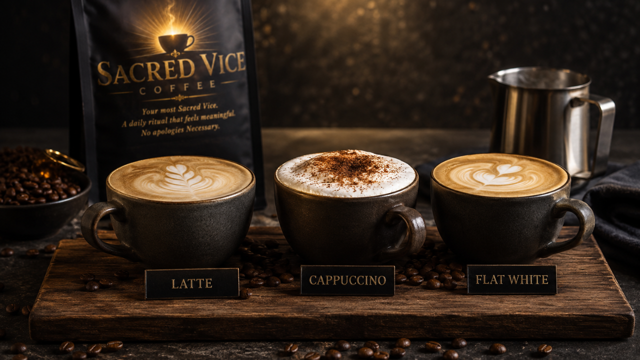 What's the Difference Between a Latte, Cappuccino, and Flat White?