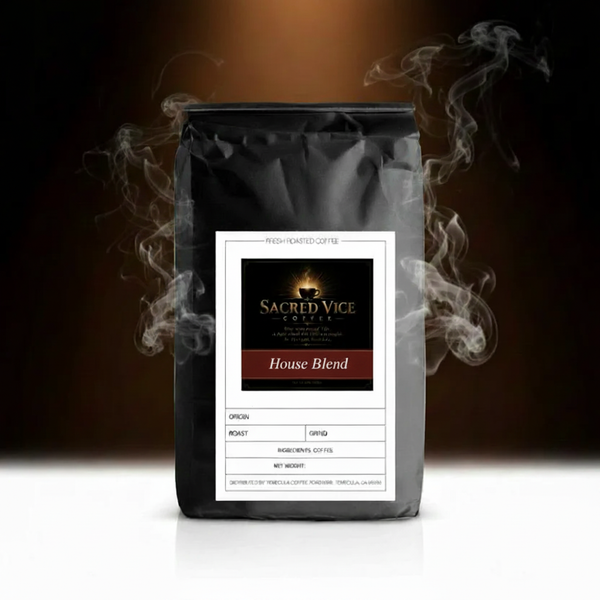 House Blend coffee bag