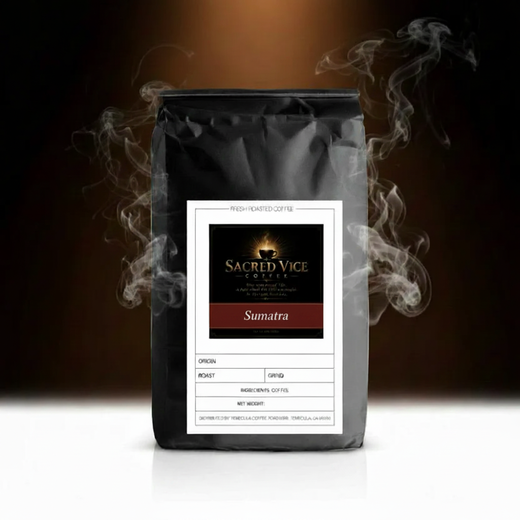 Sumatra coffee bag