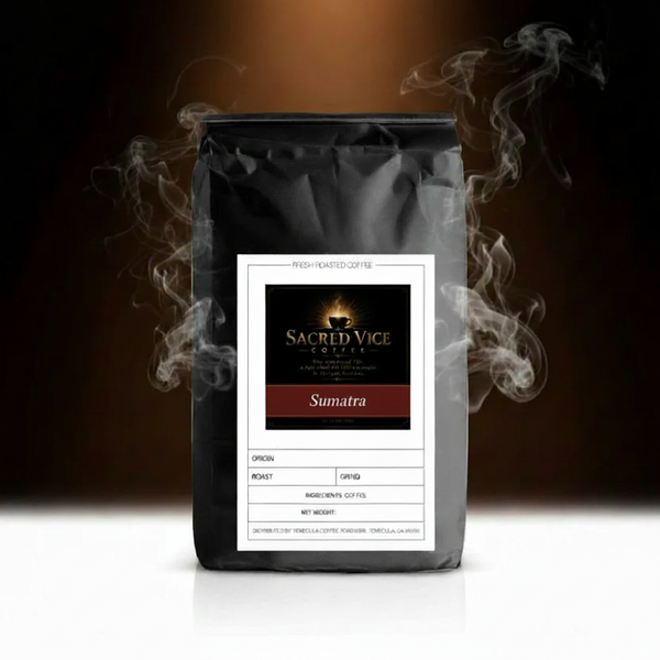 Sumatra coffee bag