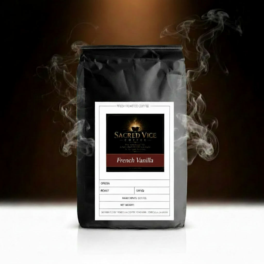 French Vanilla coffee bag